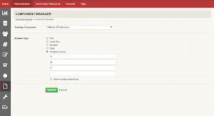 training completion report