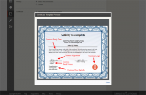 Custom Certificate Template Tool
