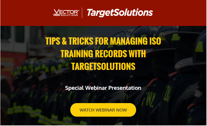 Managing ISO Training Records with TargetSolutions 