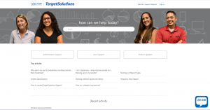 Live Chat in TargetSolutions Help Center